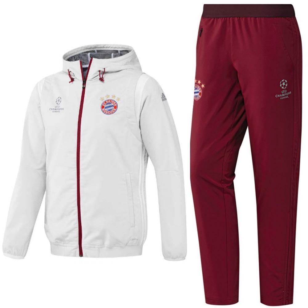 tumor knop expeditie Bayern Munich Champions League Presentation Soccer Tracksuit 2016/17 -  Adidas – SoccerTracksuits.com