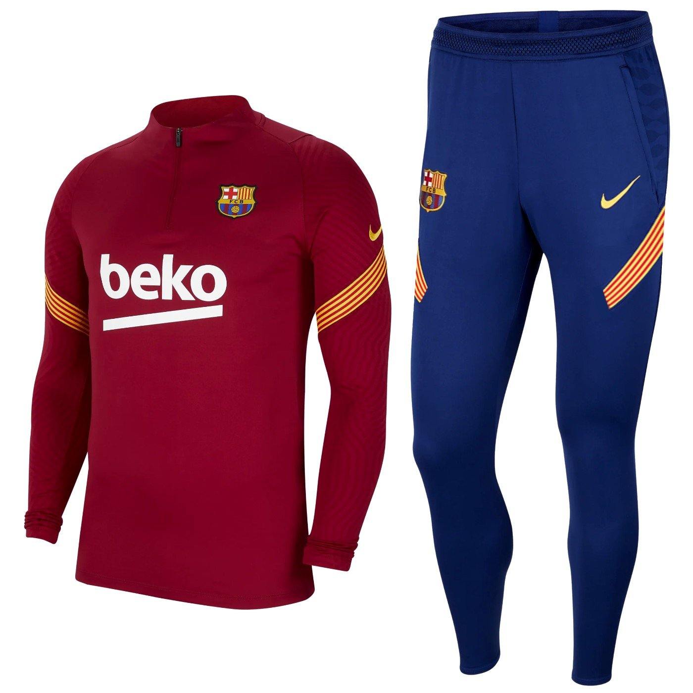 Wordt erger nieuws seks FC Barcelona soccer training technical tracksuit 2020/21 - Nike –  SoccerTracksuits.com