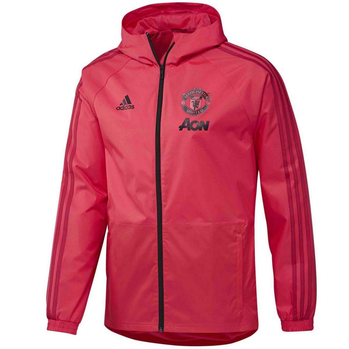 fascisme opmerking Polair Manchester United soccer red training rain jacket 2018/19 - Adidas –  SoccerTracksuits.com