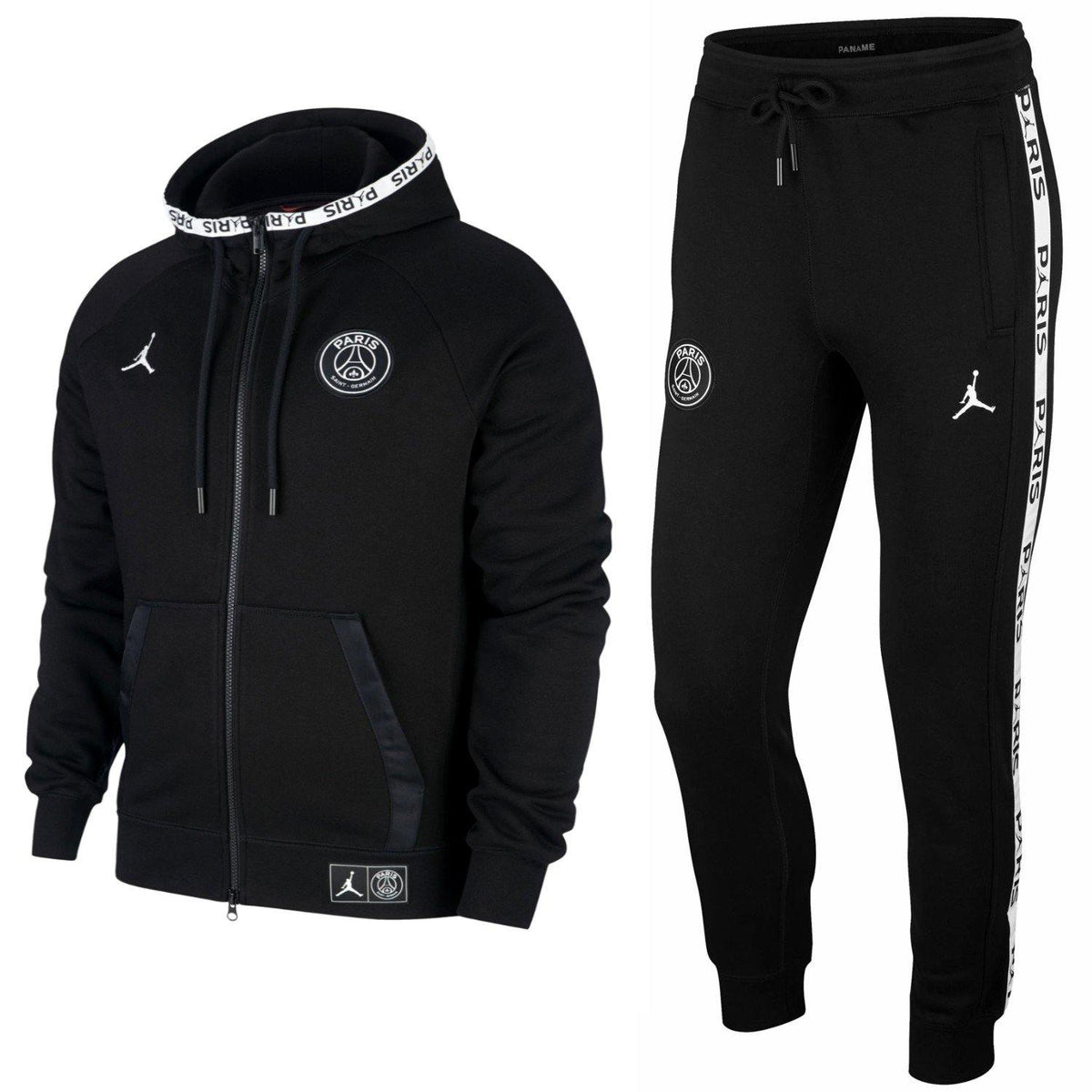 white and gold jordan tracksuit