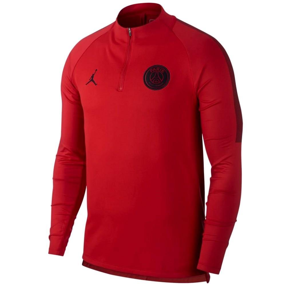 psg jordan tracksuit red