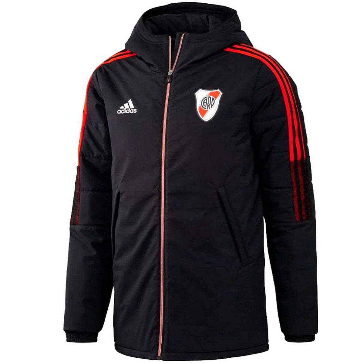 Al por menor condado terrorismo River Plate soccer winter training bench jacket 2022 - Adidas –  SoccerTracksuits.com