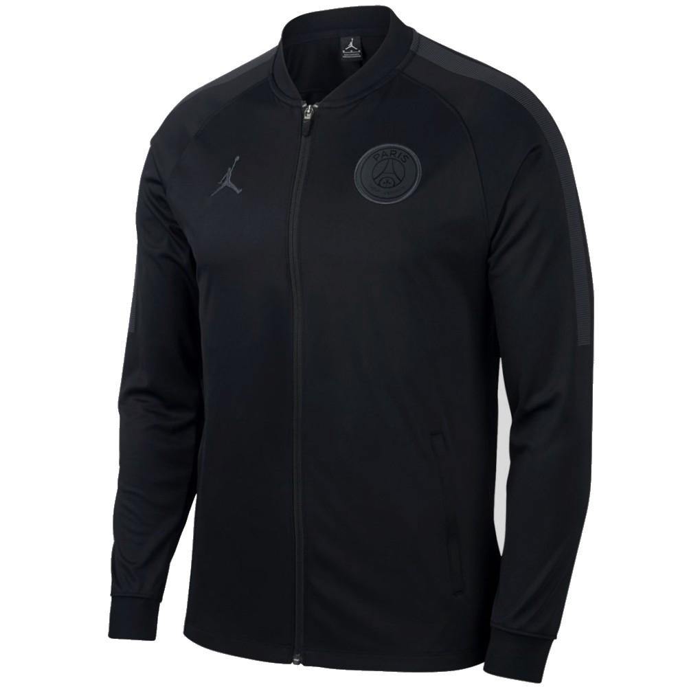 psg jordan tracksuit black