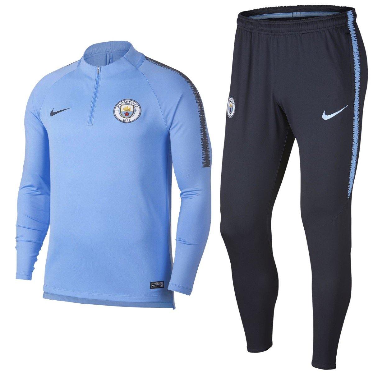 casete Dictadura dramático Manchester City light blue training technical soccer tracksuit 2018/19 -  Nike – SoccerTracksuits.com