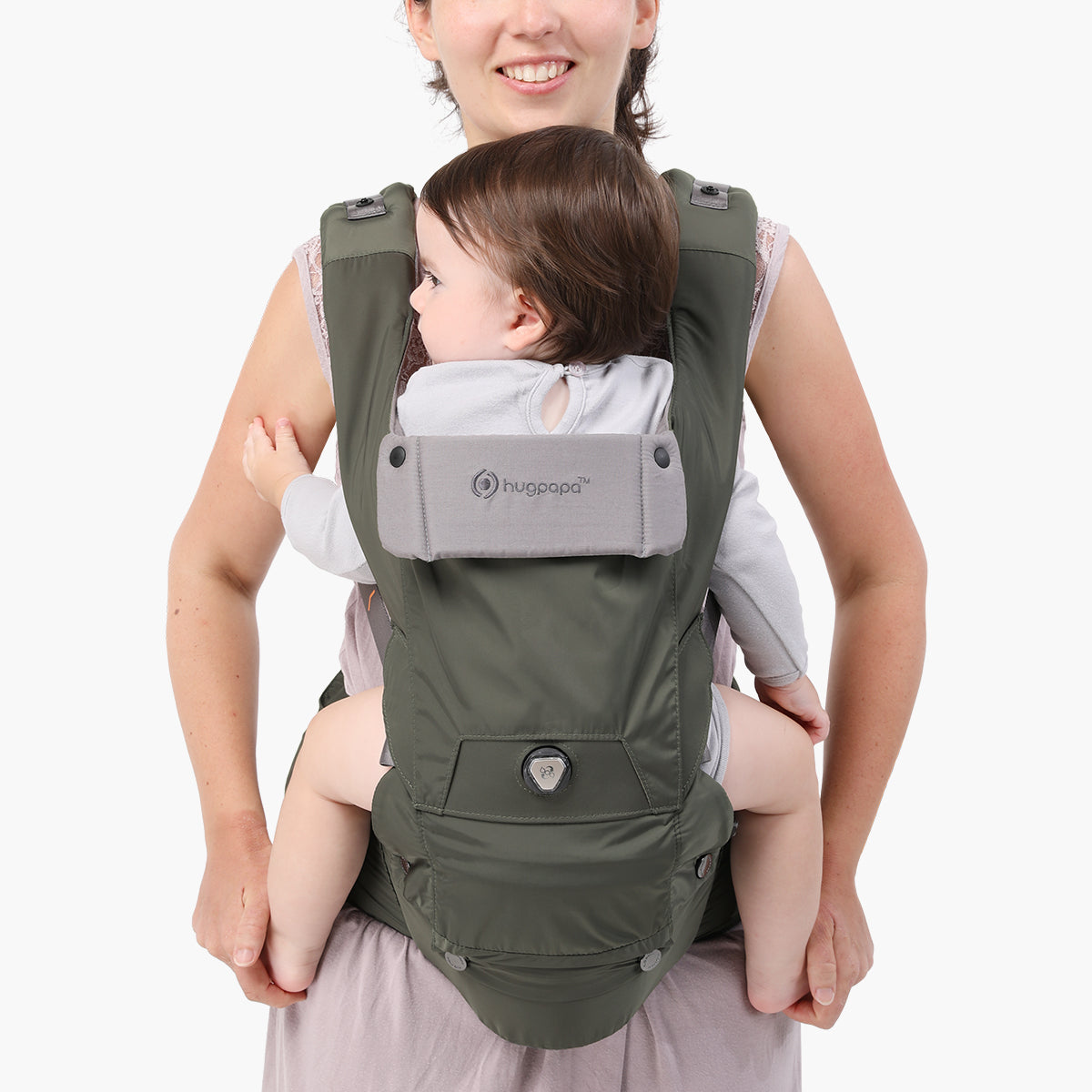 baby carrier with head support
