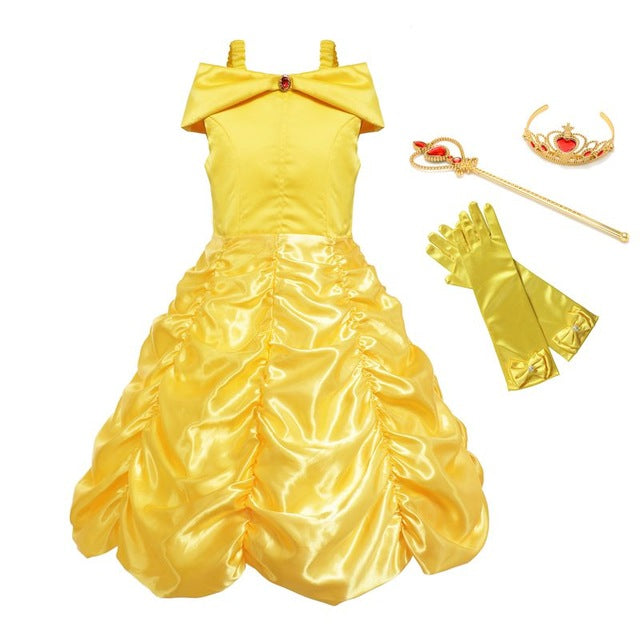 princess belle dress up costume