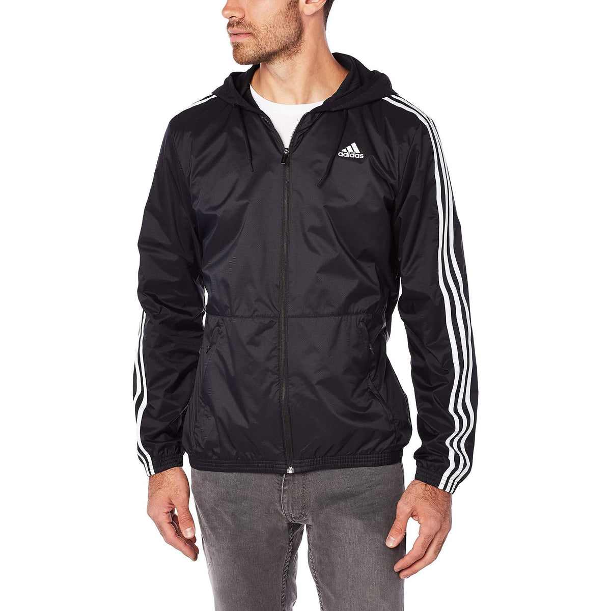 Mens Adidas Essentials Wind Jacket 