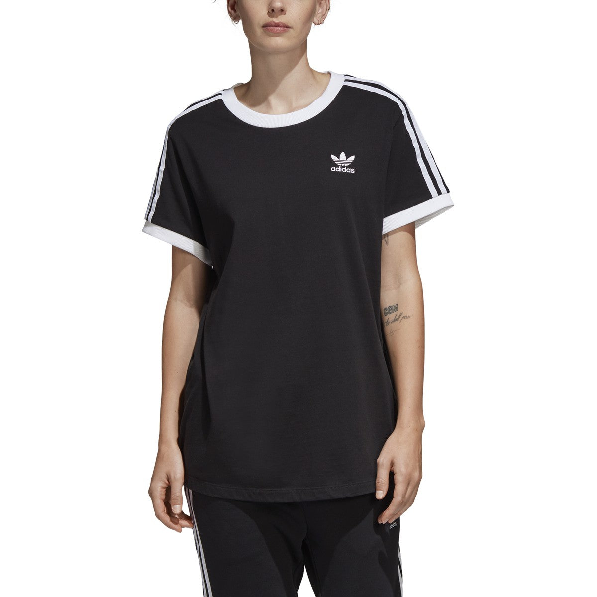 CY4751] Womens Adidas Originals 3 Stripes Tee – sneakAR