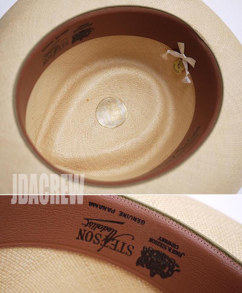 Vintage Stetson Summer hat ビンテージ【ステットソン】メダリスト・ナチュラル ヴィンテージパナマ