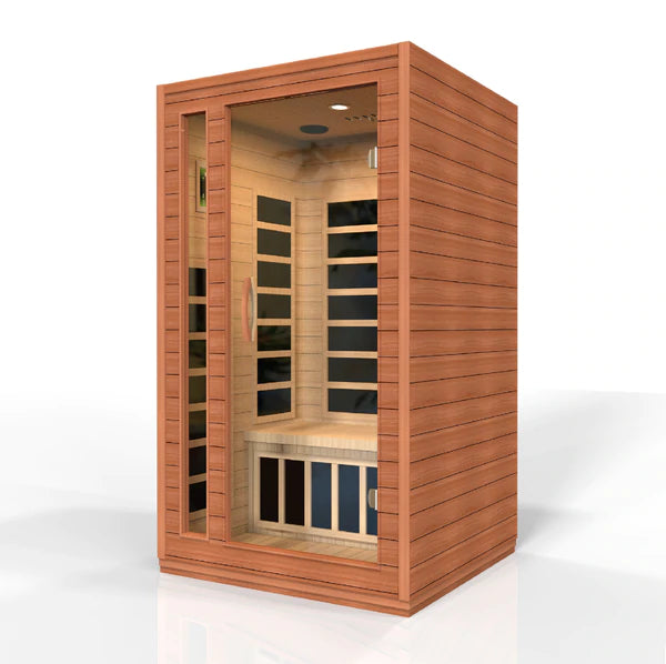 Cardoba 2 Person Low EMF FAR Infrared Sauna / Promo Code "calmspas50" for $50 Off / IN STOCK