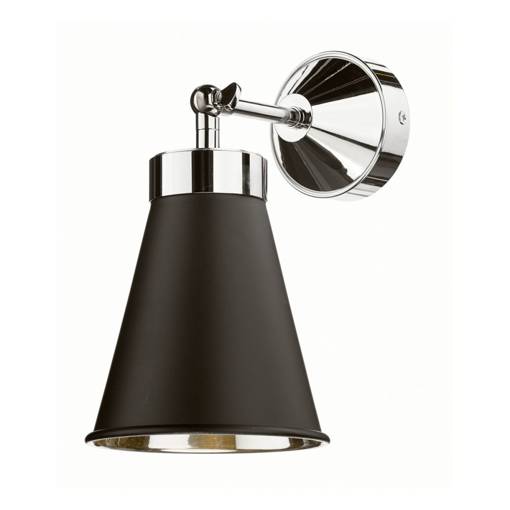 David Hunt Lighting Hyde Single Wall Light Chrome