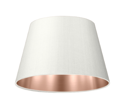 Empire Drum Shade EMP 30 cm Silk, Satin, Linen