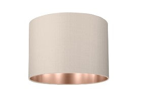 Medium Drum Shade 60 cm Linen and Silk