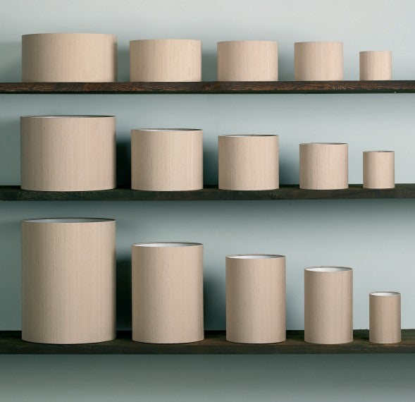 Tall Drum Silk Shade 45 cm DRT45 - The Light Company