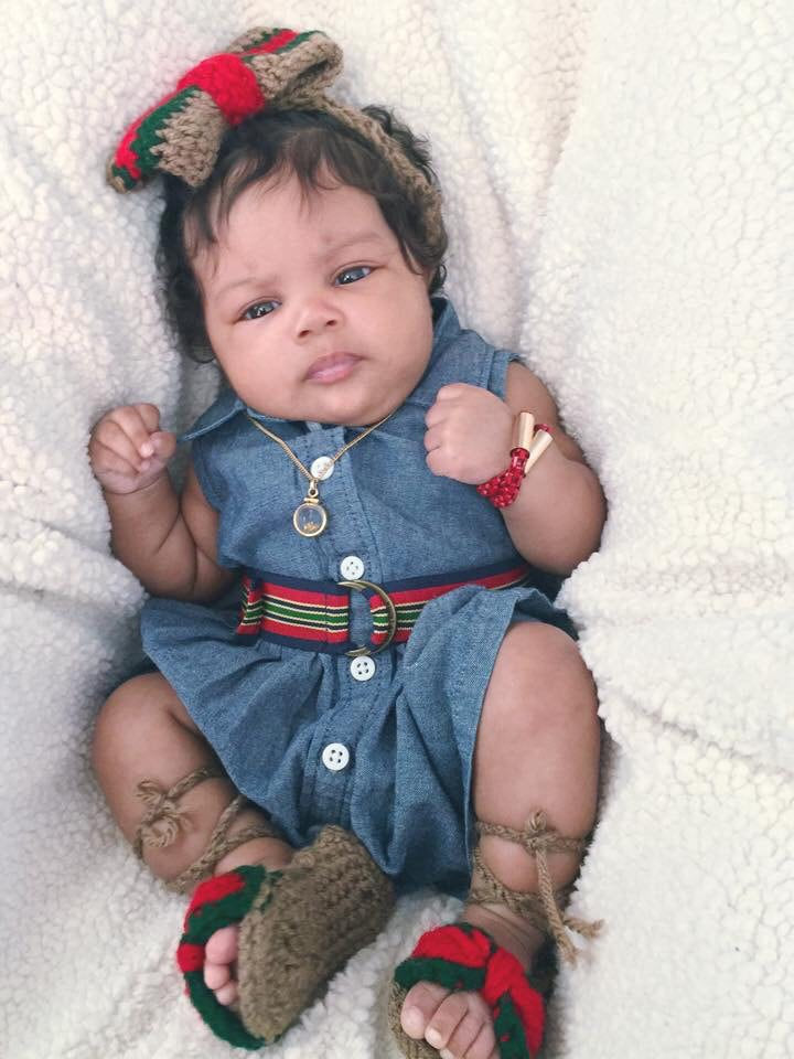 gucci baby hair bows