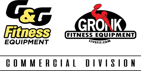 G&G Fitness Equipment And Gronk Fitness Commercial Logo