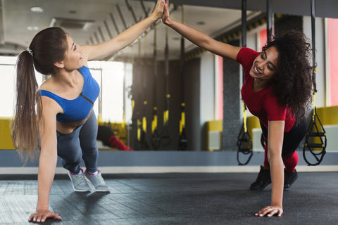a personal trainer can become a good friend. They will motivate and encourage you.