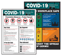 covid corona workplace safety posters