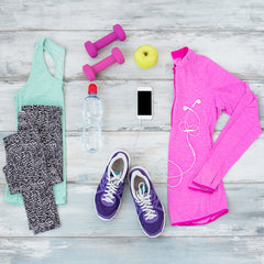 fresh workout clothes for spring