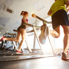 running on treadmill high impact vs low impact