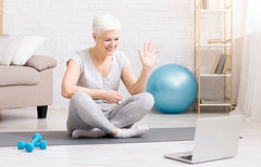 6 Ways to Stay Motivated When Working Out at Home #4 Connect with a friend