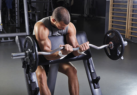how to do curls to get big arm muscles at home
