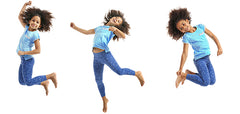 kids jumping how to get kids off their screens and moving 10 exercises to get kids active" />