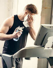 why should you drink water when working out on a treadmill or elliptical