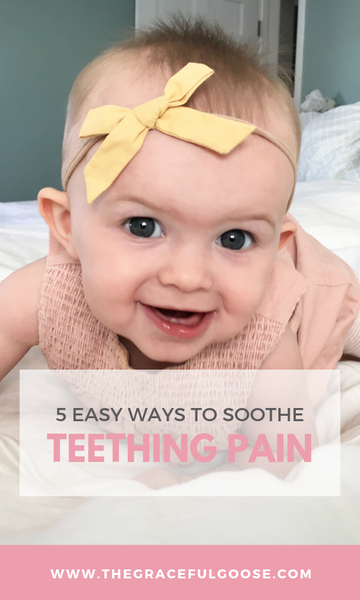 Five easy ways to soothe baby's sore gums
