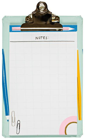 Pencil Sketch Mini Clipboard as seen in Stationery Trends
