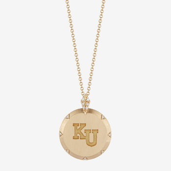 Kansas University Diamond Necklace