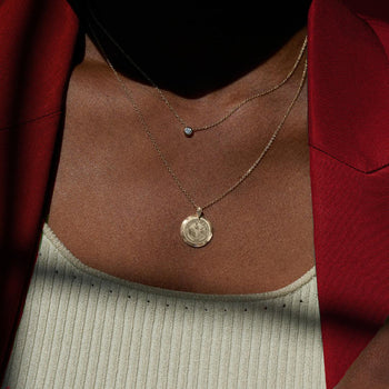 Gonzaga 7-Point Diamond Necklace