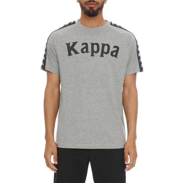 Kappa Banda Balima Grey-Black-White T-Shirt – Sickoutfits