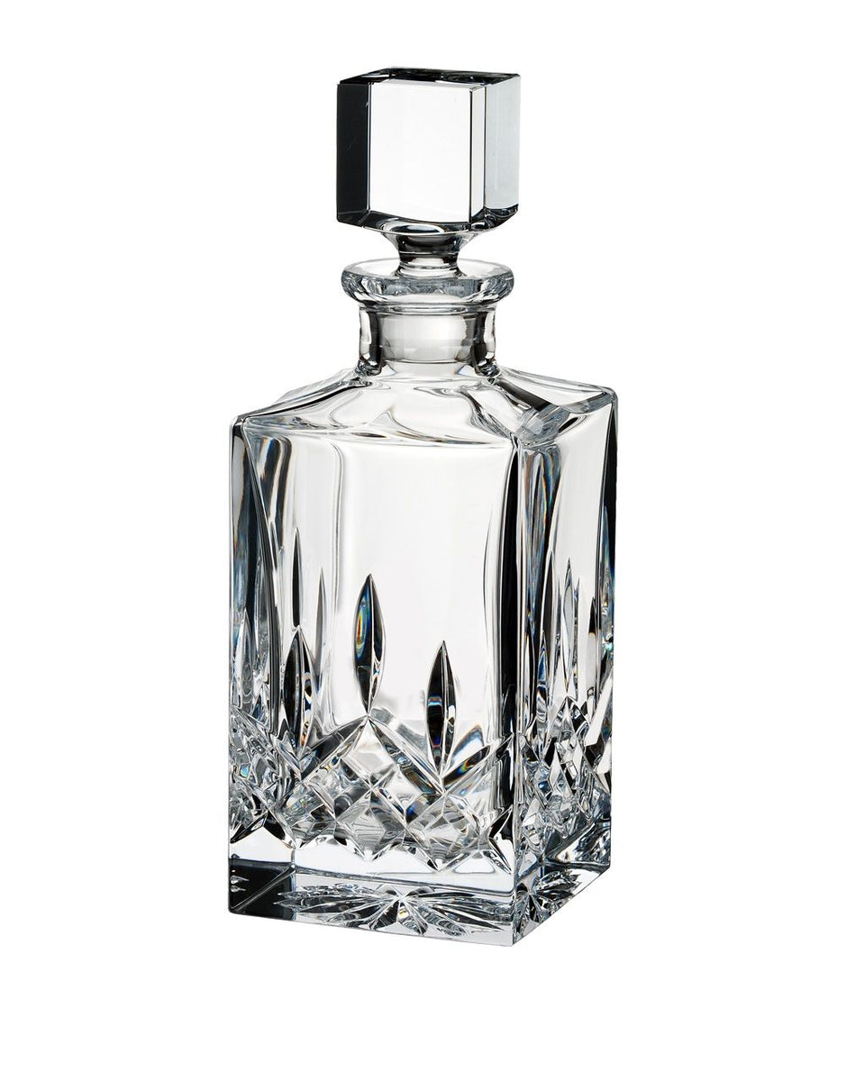 lismore diamond square decanter