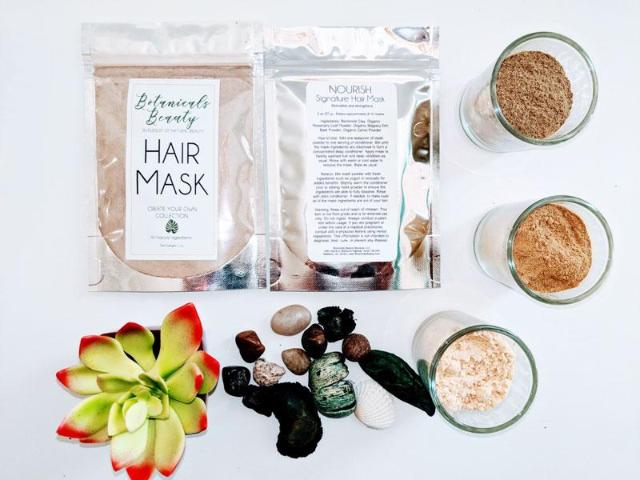 Botanicals Beauty Rosemary & Carrot “Nourish” Bentonite Clay Hair Mask