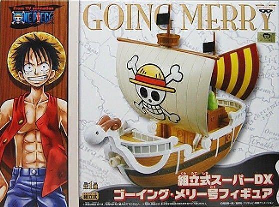 Banpresto DX One Piece Grandline ships Going Merry assembly type