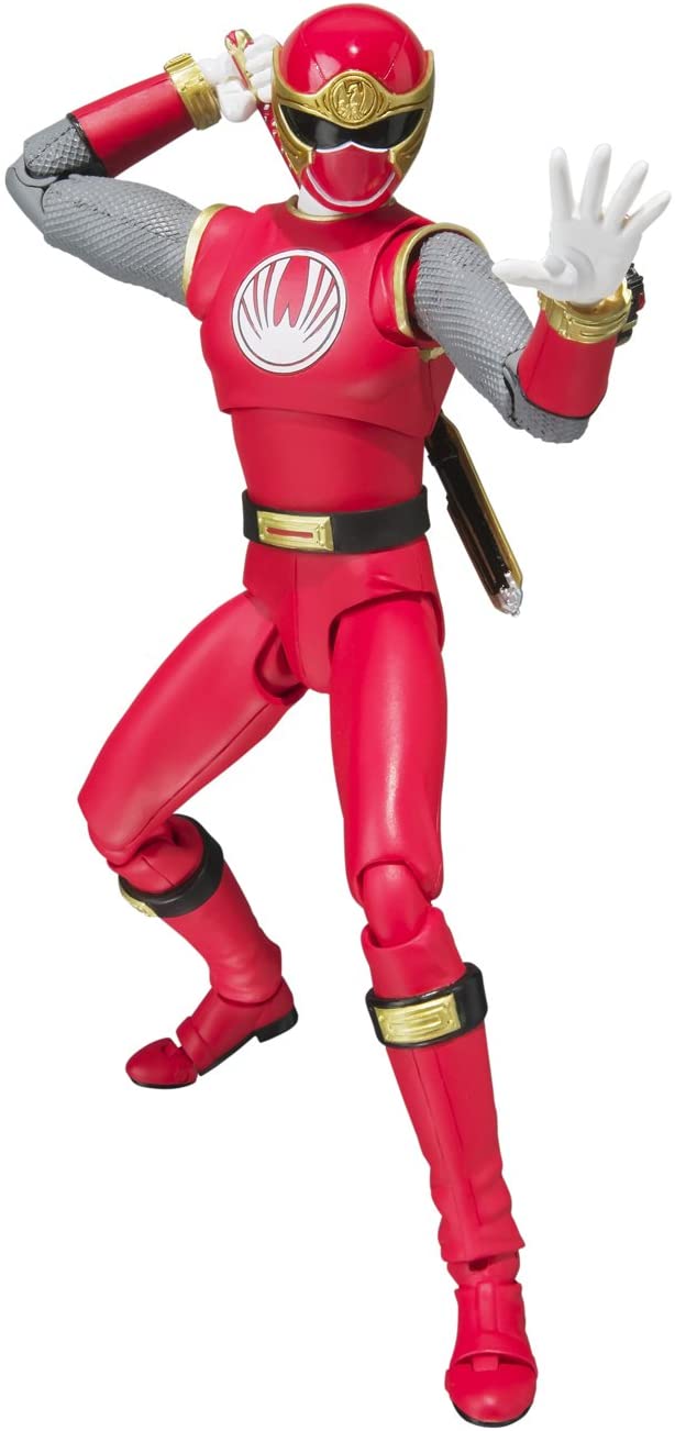 No hagas bosque autobús Bandai S.H. Figuarts Power Rangers Ninja Storm Super Shinken Red action  figure – DREAM Playhouse