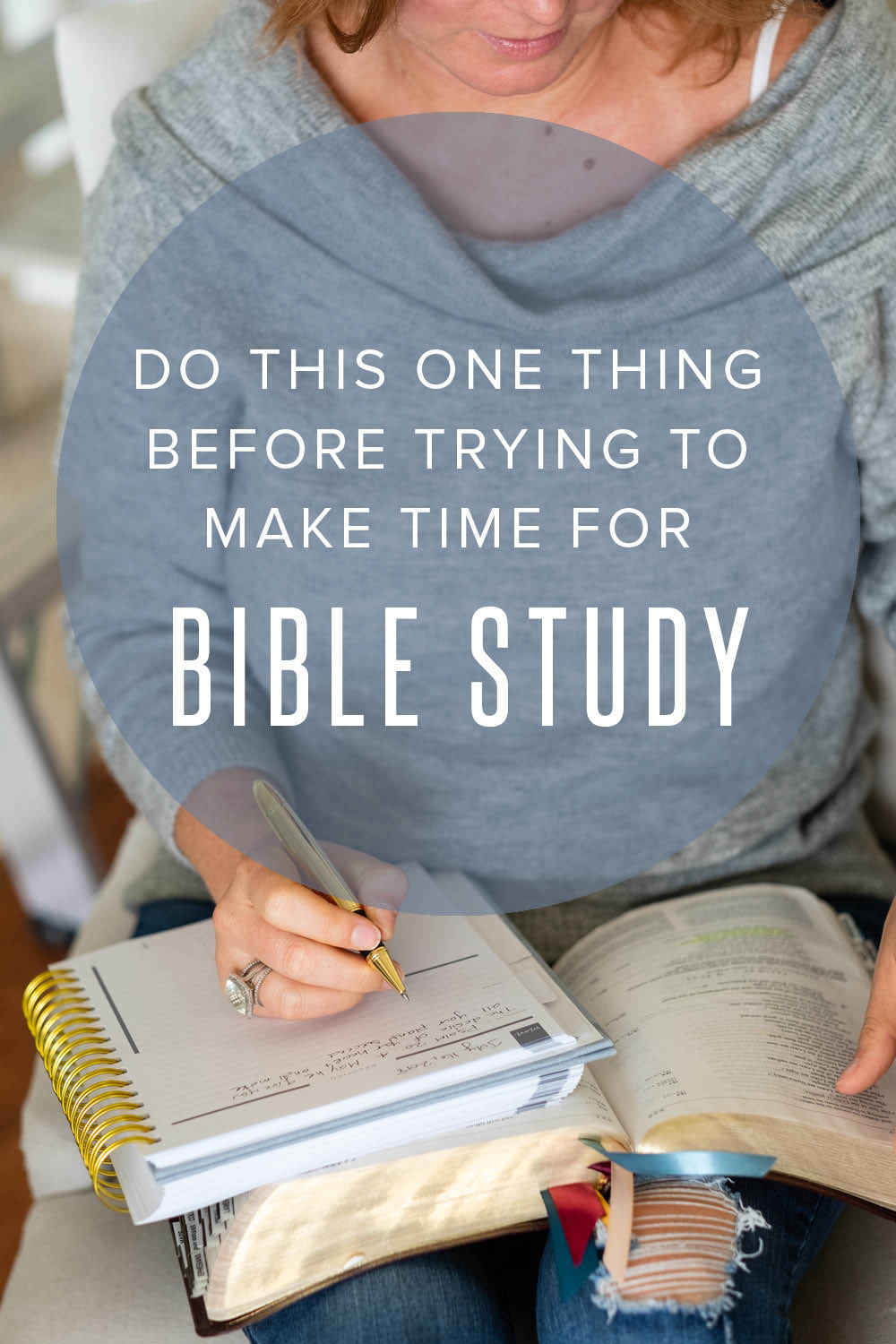 how to make time for bible study