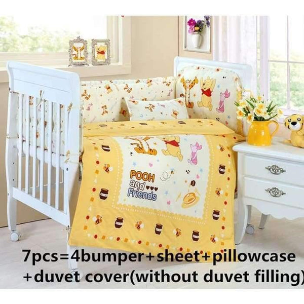 animal cot bumper