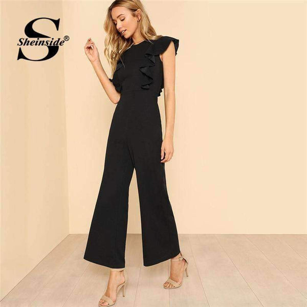 black holiday jumpsuit