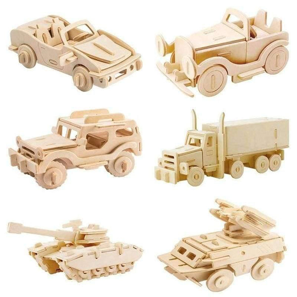 childrens wood building kits