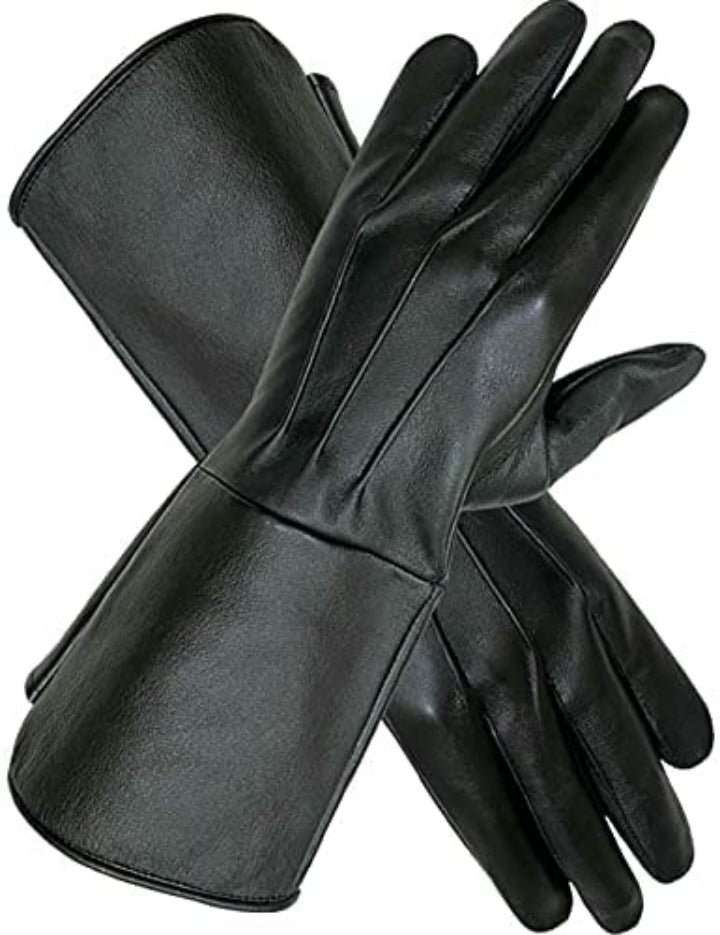 ceremonial leather gloves