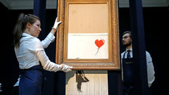 Banksy Shred The Love Prank at Sotheby's