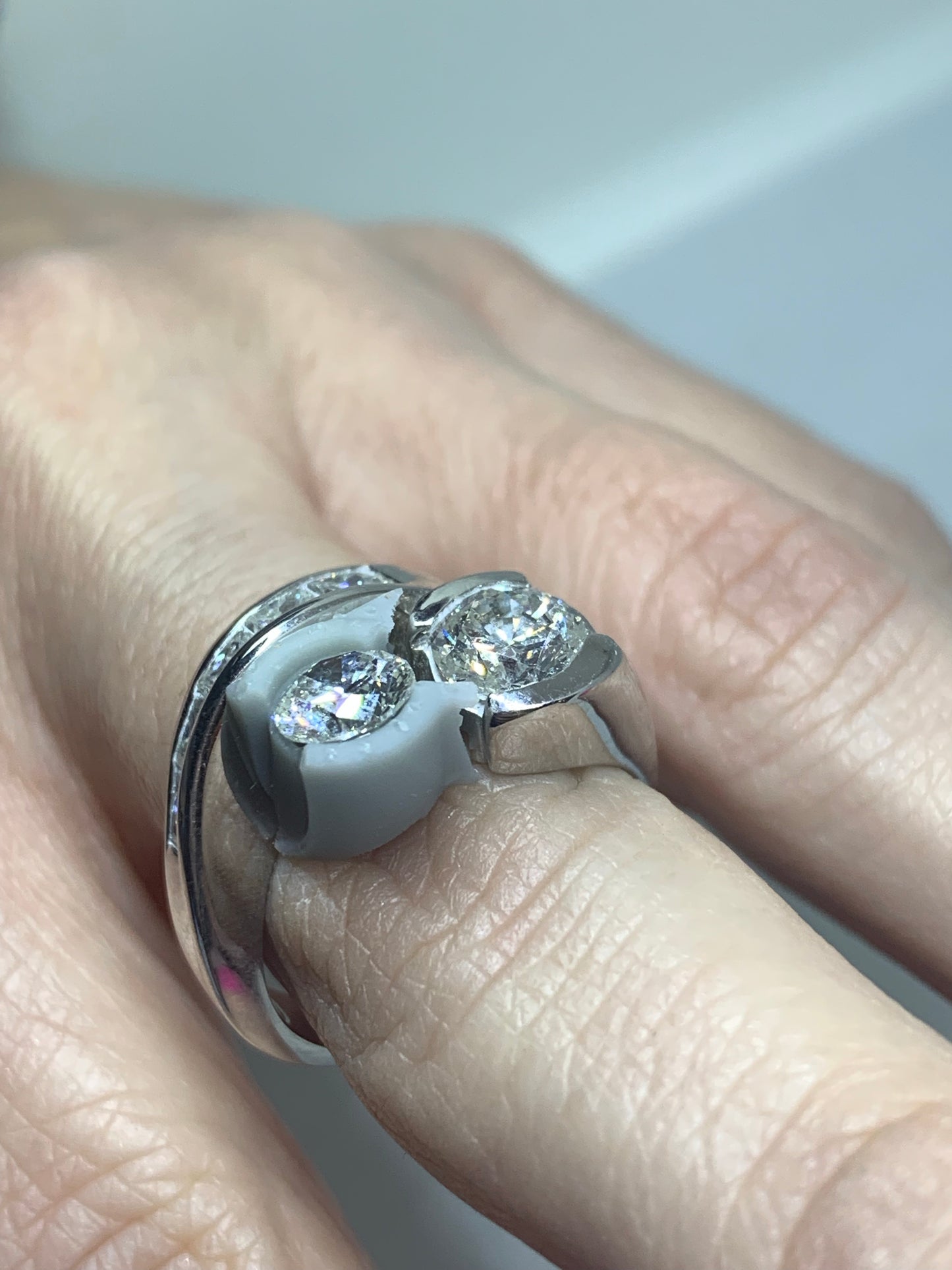 CUSTOM JEWELRY SAMPLE: Diamond Attachments