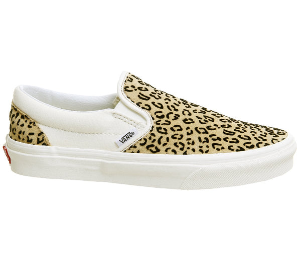 vans era trainers leopard black taffy marshmellow