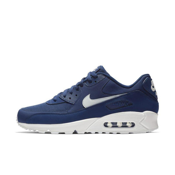 navy blue and white nike air max 90