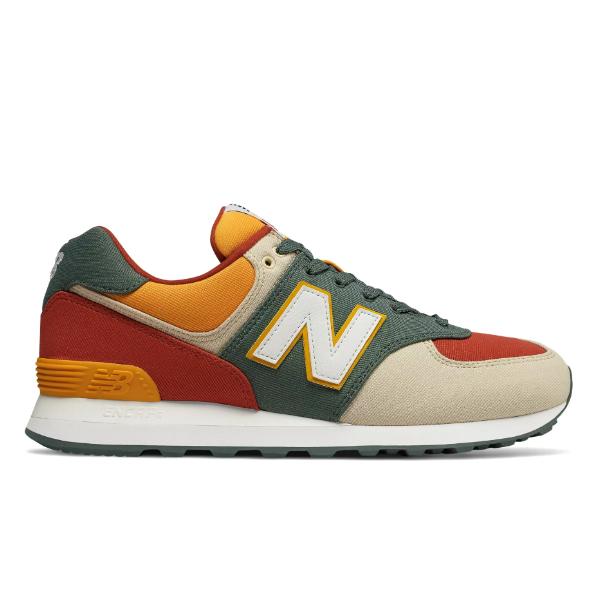 new balance 574 faded rosin with vintage russet