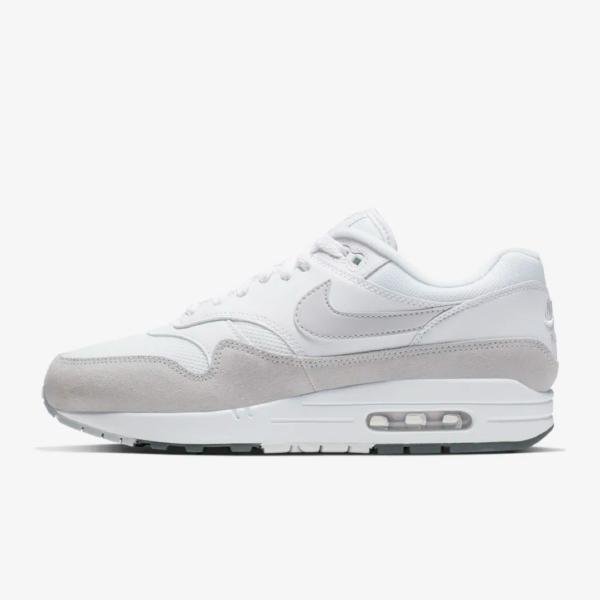 nike air max 1 white and grey