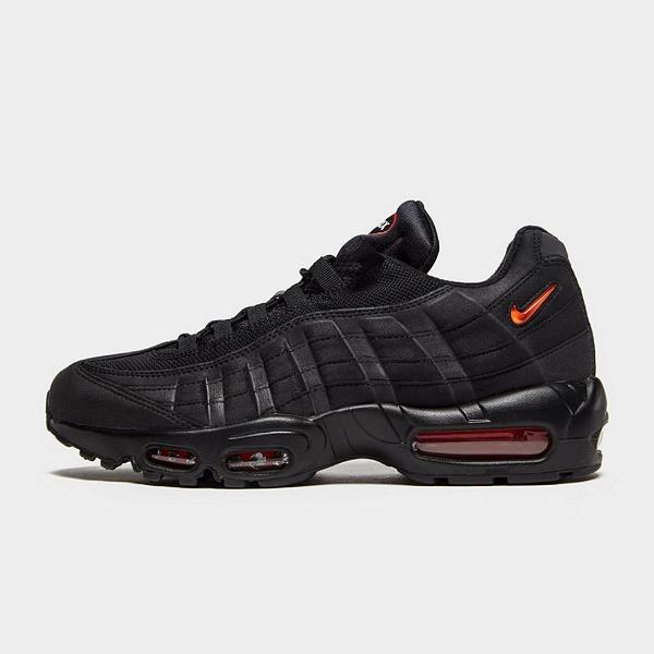 nike 95 black and orange