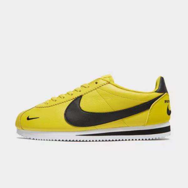 nike cortez blue and yellow